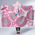 Hereditary Breast Cancer Awareness Australia Indigenous Hooded Blanket Previvor - Aussie Hoodie