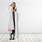 Hereditary Breast Cancer Awareness Australia Indigenous Hooded Blanket Previvor - Aussie Hoodie