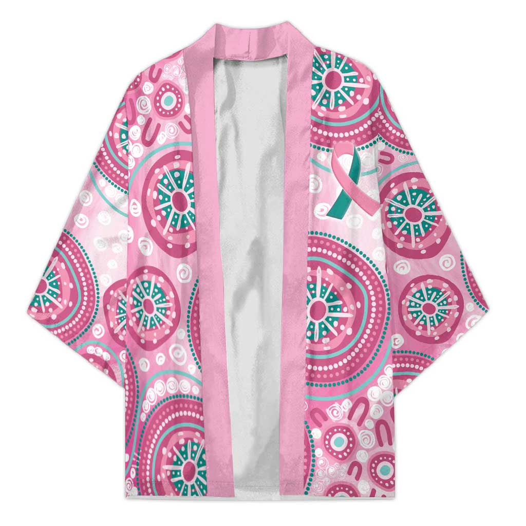 Hereditary Breast Cancer Awareness Australia Indigenous Kimono Previvor - Aussie Hoodie