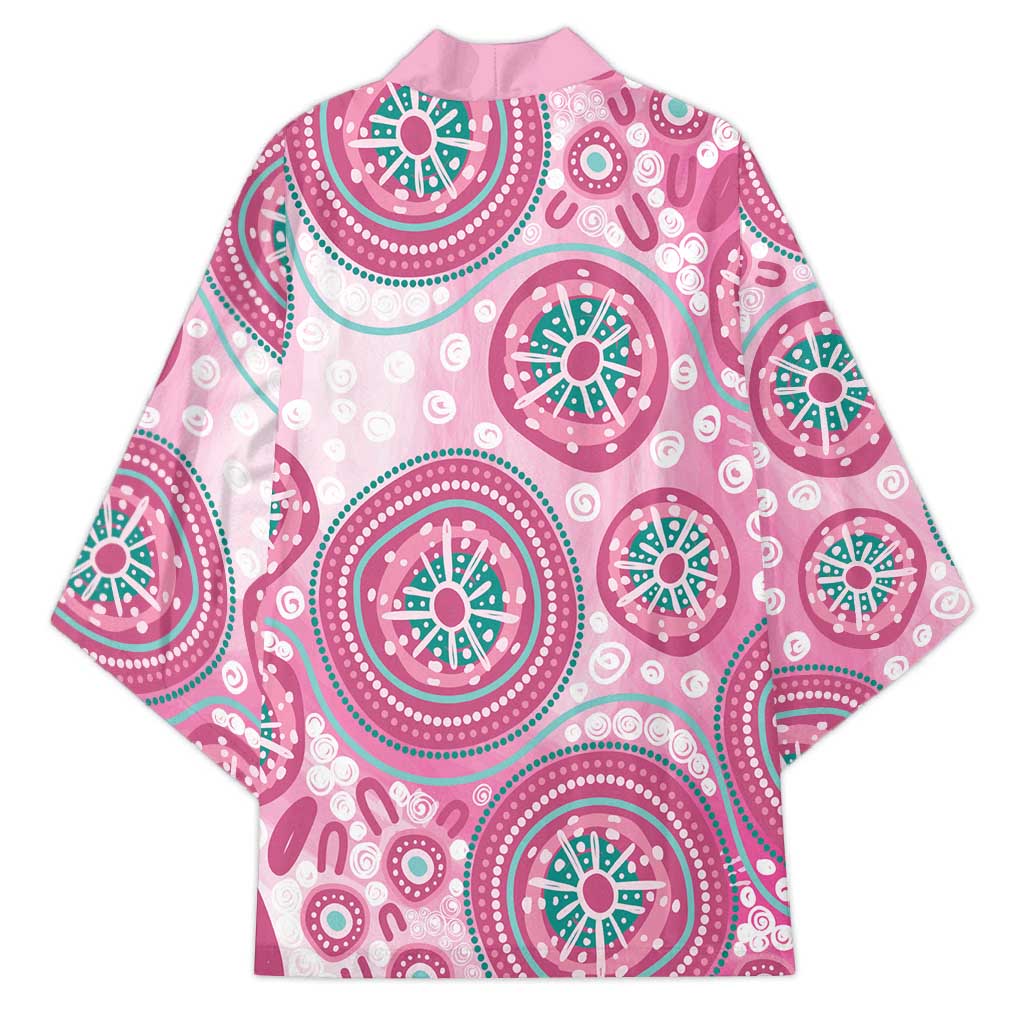 Hereditary Breast Cancer Awareness Australia Indigenous Kimono Previvor - Aussie Hoodie