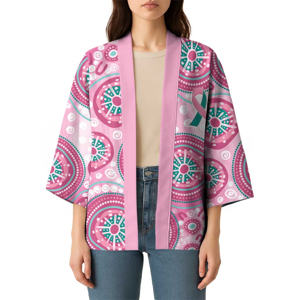 Hereditary Breast Cancer Awareness Australia Indigenous Kimono Previvor - Aussie Hoodie
