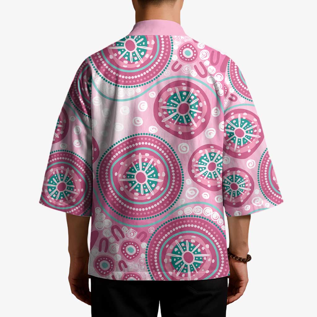 Hereditary Breast Cancer Awareness Australia Indigenous Kimono Previvor - Aussie Hoodie