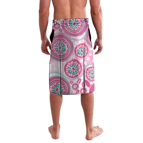 Hereditary Breast Cancer Awareness Australia Indigenous Lavalava Previvor - Aussie Hoodie