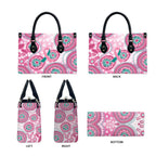 Hereditary Breast Cancer Awareness Australia Indigenous Leather Bag Previvor - Aussie Hoodie