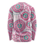 Hereditary Breast Cancer Awareness Australia Indigenous Long Sleeve Shirt Previvor - Aussie Hoodie