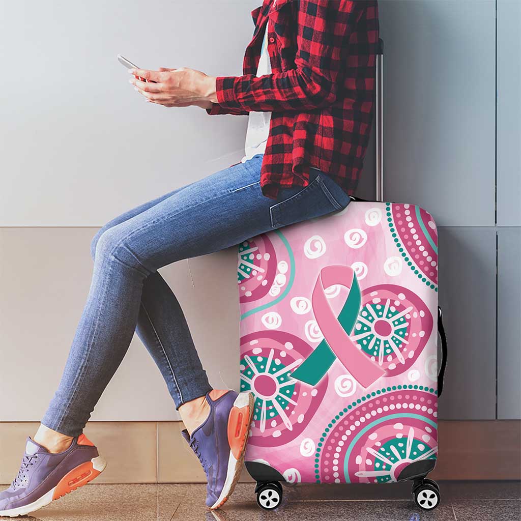 Hereditary Breast Cancer Awareness Australia Indigenous Luggage Cover Previvor - Aussie Hoodie
