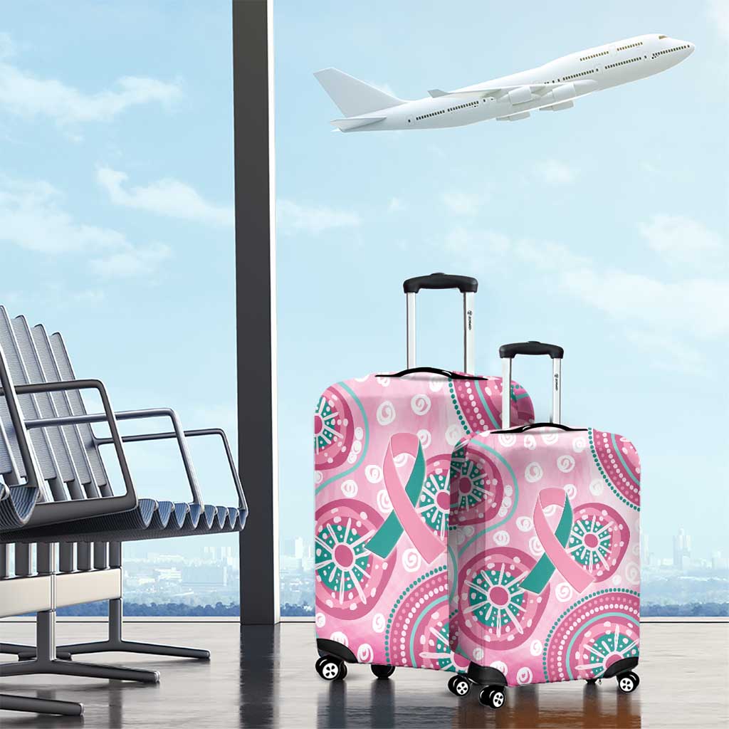 Hereditary Breast Cancer Awareness Australia Indigenous Luggage Cover Previvor - Aussie Hoodie