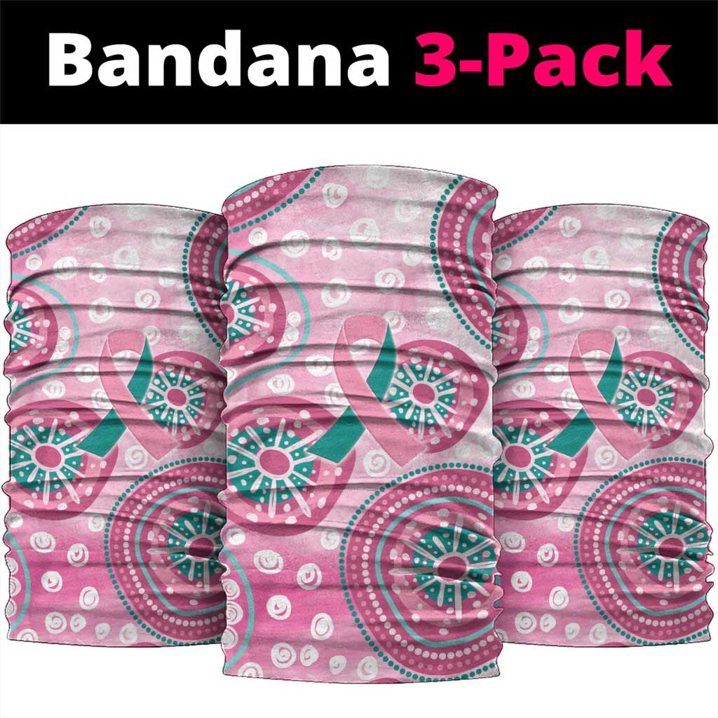 Hereditary Breast Cancer Awareness Australia Indigenous Neck Gaiter Previvor - Aussie Hoodie