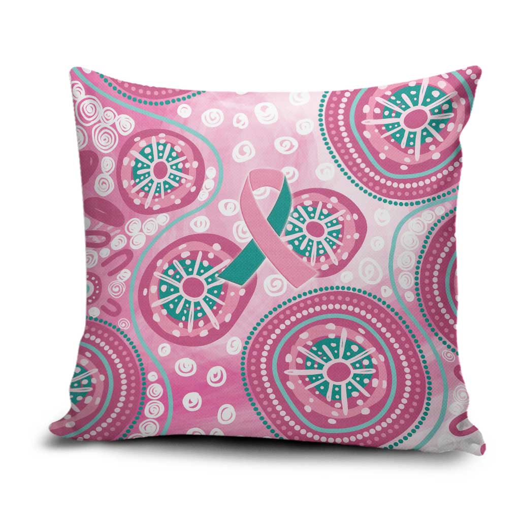 Hereditary Breast Cancer Awareness Australia Indigenous Pillow Cover Previvor - Aussie Hoodie