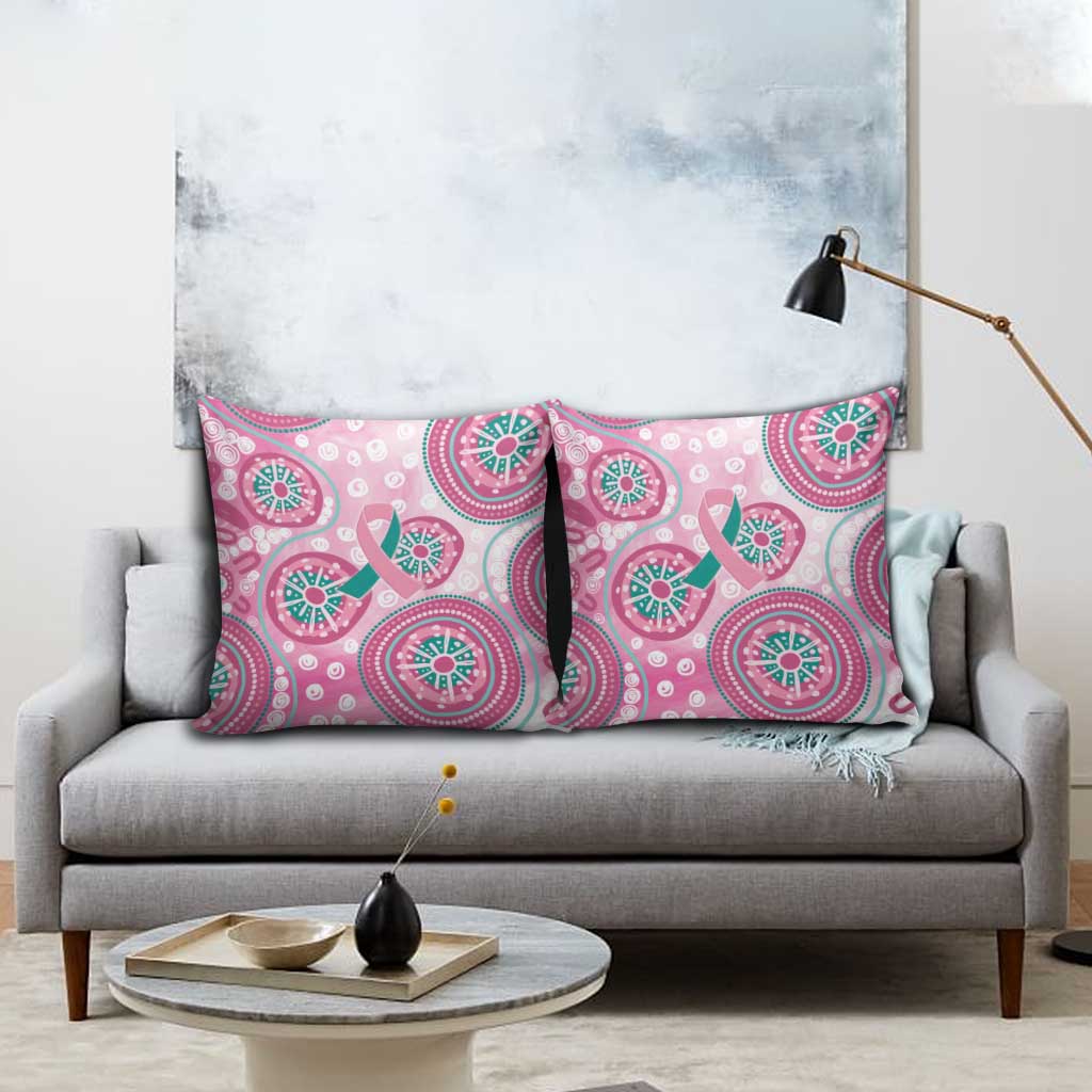Hereditary Breast Cancer Awareness Australia Indigenous Pillow Cover Previvor - Aussie Hoodie