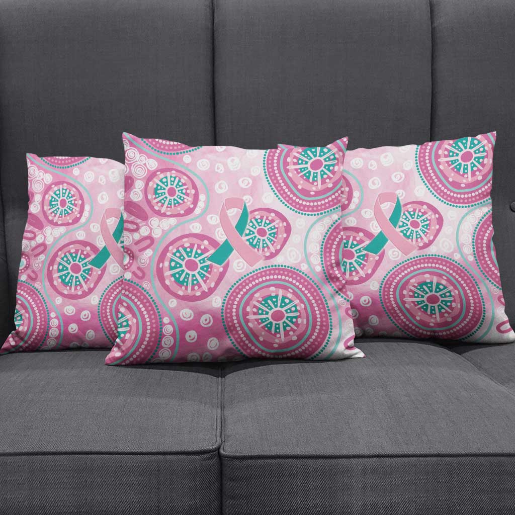 Hereditary Breast Cancer Awareness Australia Indigenous Pillow Cover Previvor - Aussie Hoodie