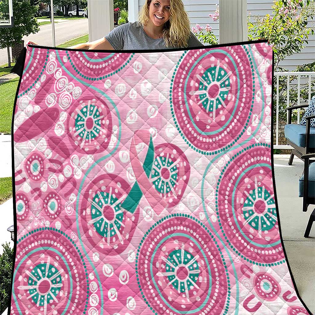 Hereditary Breast Cancer Awareness Australia Indigenous Quilt Previvor - Aussie Hoodie