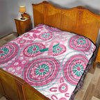 Hereditary Breast Cancer Awareness Australia Indigenous Quilt Previvor - Aussie Hoodie