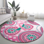 Hereditary Breast Cancer Awareness Australia Indigenous Round Carpet Previvor - Aussie Hoodie