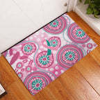 Hereditary Breast Cancer Awareness Australia Indigenous Rubber Doormat Previvor - Aussie Hoodie