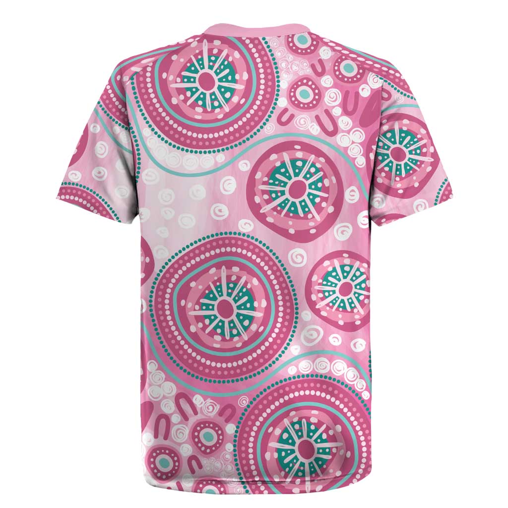 Hereditary Breast Cancer Awareness Australia Indigenous Rugby Jersey Previvor - Aussie Hoodie
