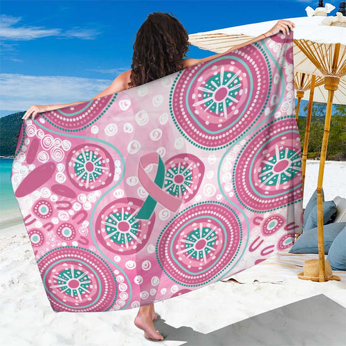 Hereditary Breast Cancer Awareness Australia Indigenous Sarong Previvor - Aussie Hoodie