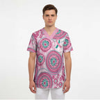 Hereditary Breast Cancer Awareness Australia Indigenous Scrub Top Previvor - Aussie Hoodie