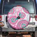 Hereditary Breast Cancer Awareness Australia Indigenous Spare Tire Cover Previvor - Aussie Hoodie