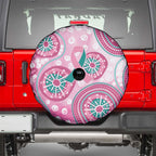Hereditary Breast Cancer Awareness Australia Indigenous Spare Tire Cover Previvor - Aussie Hoodie