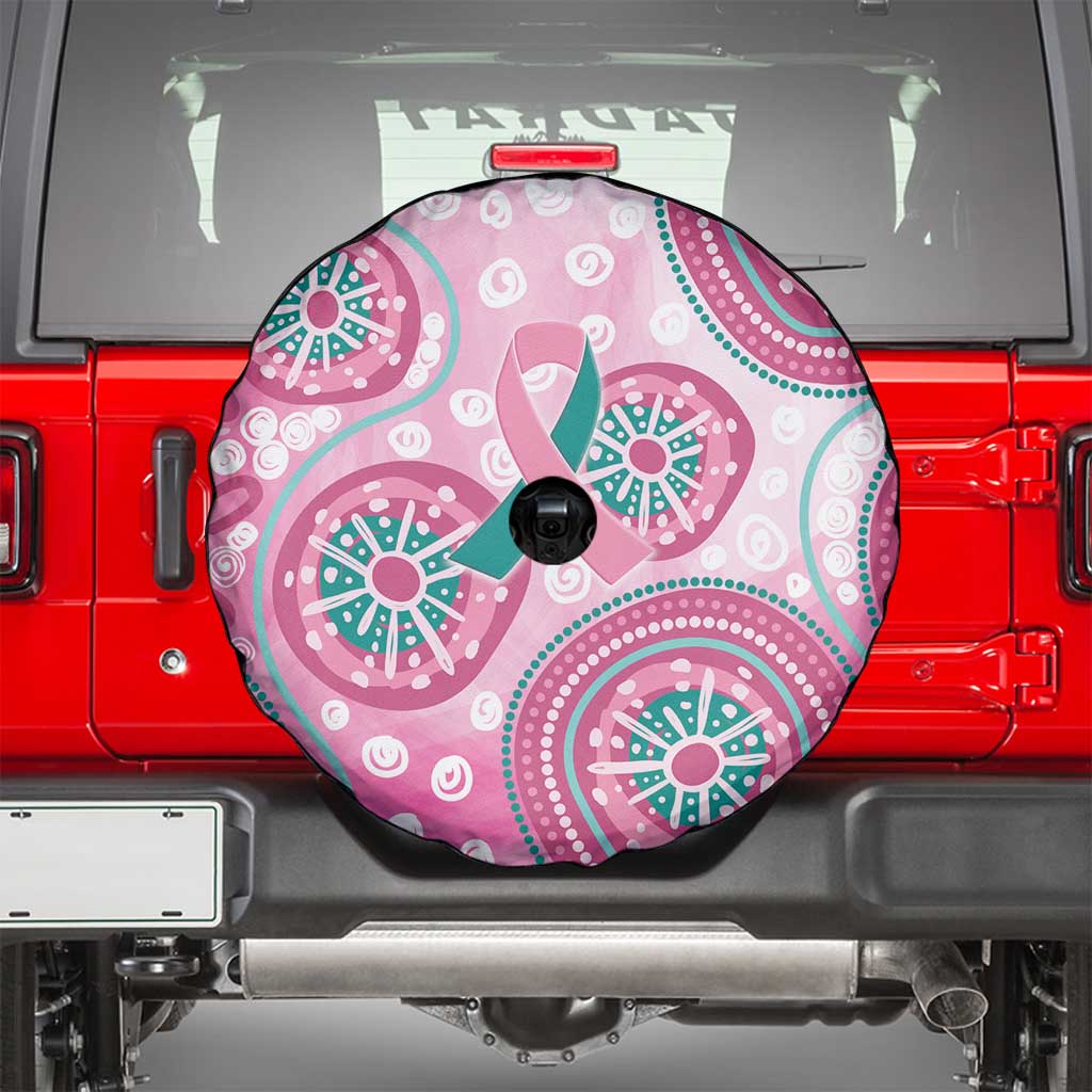 Hereditary Breast Cancer Awareness Australia Indigenous Spare Tire Cover Previvor - Aussie Hoodie