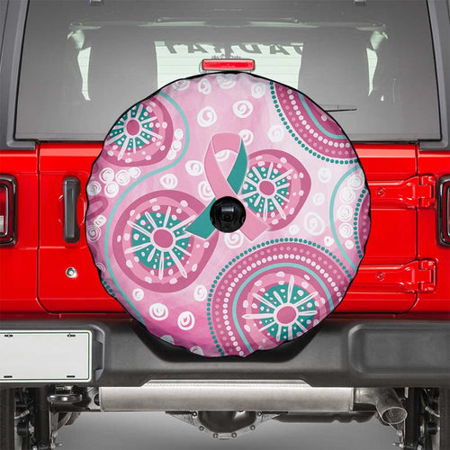 Hereditary Breast Cancer Awareness Australia Indigenous Spare Tire Cover Previvor - Aussie Hoodie