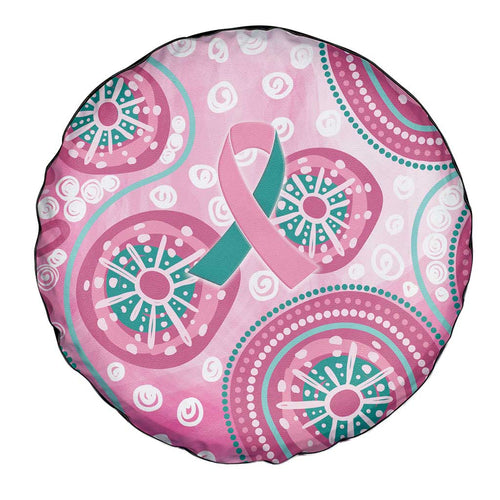 Hereditary Breast Cancer Awareness Australia Indigenous Spare Tire Cover Previvor - Aussie Hoodie