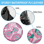 Hereditary Breast Cancer Awareness Australia Indigenous Spare Tire Cover Previvor - Aussie Hoodie