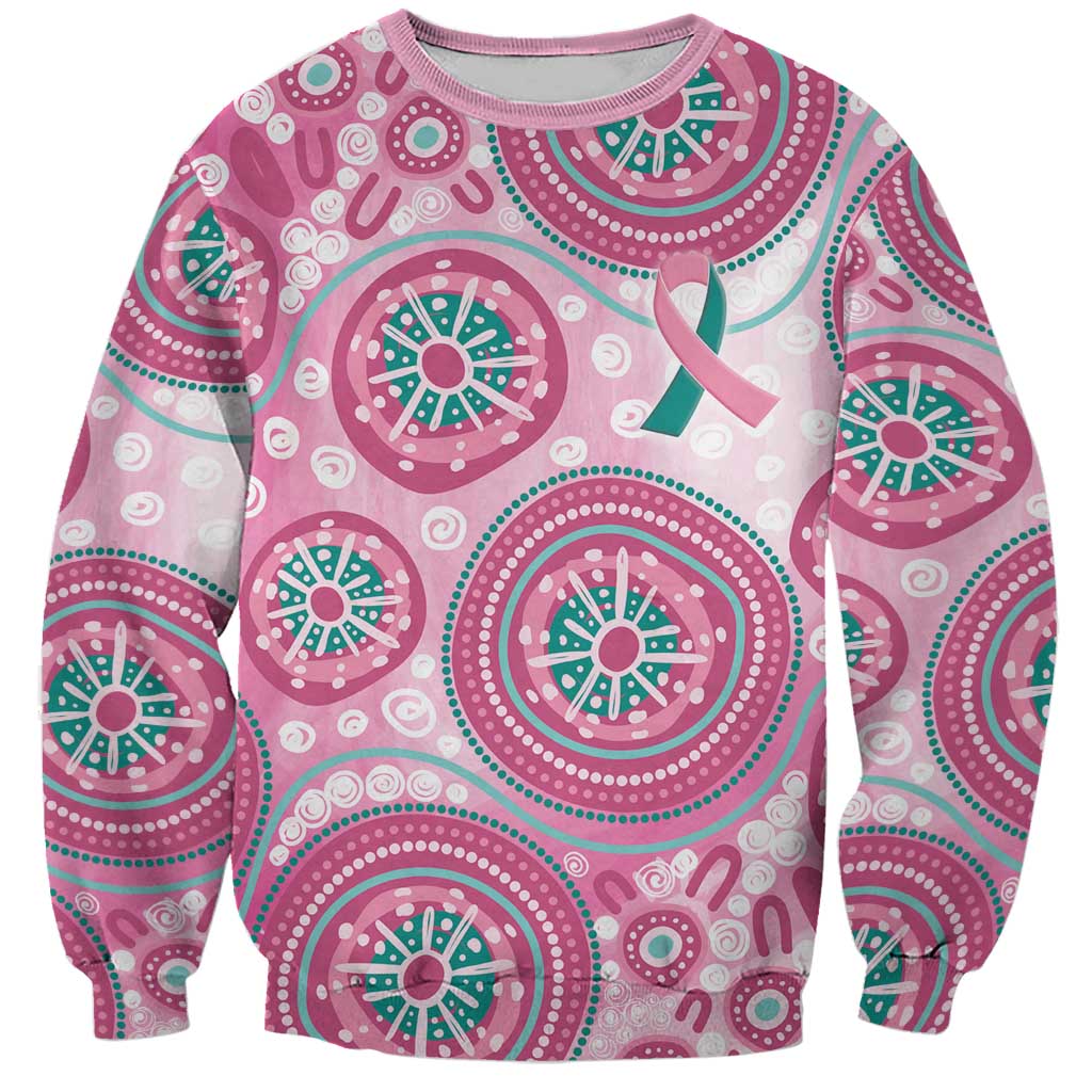 Hereditary Breast Cancer Awareness Australia Indigenous Sweatshirt Previvor - Aussie Hoodie