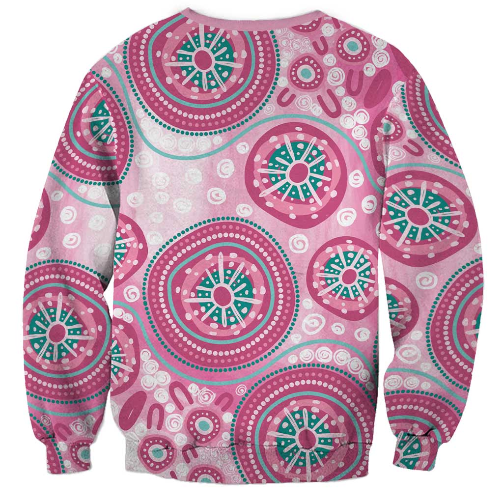Hereditary Breast Cancer Awareness Australia Indigenous Sweatshirt Previvor - Aussie Hoodie