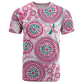 Hereditary Breast Cancer Awareness Australia Indigenous T Shirt Previvor - Aussie Hoodie