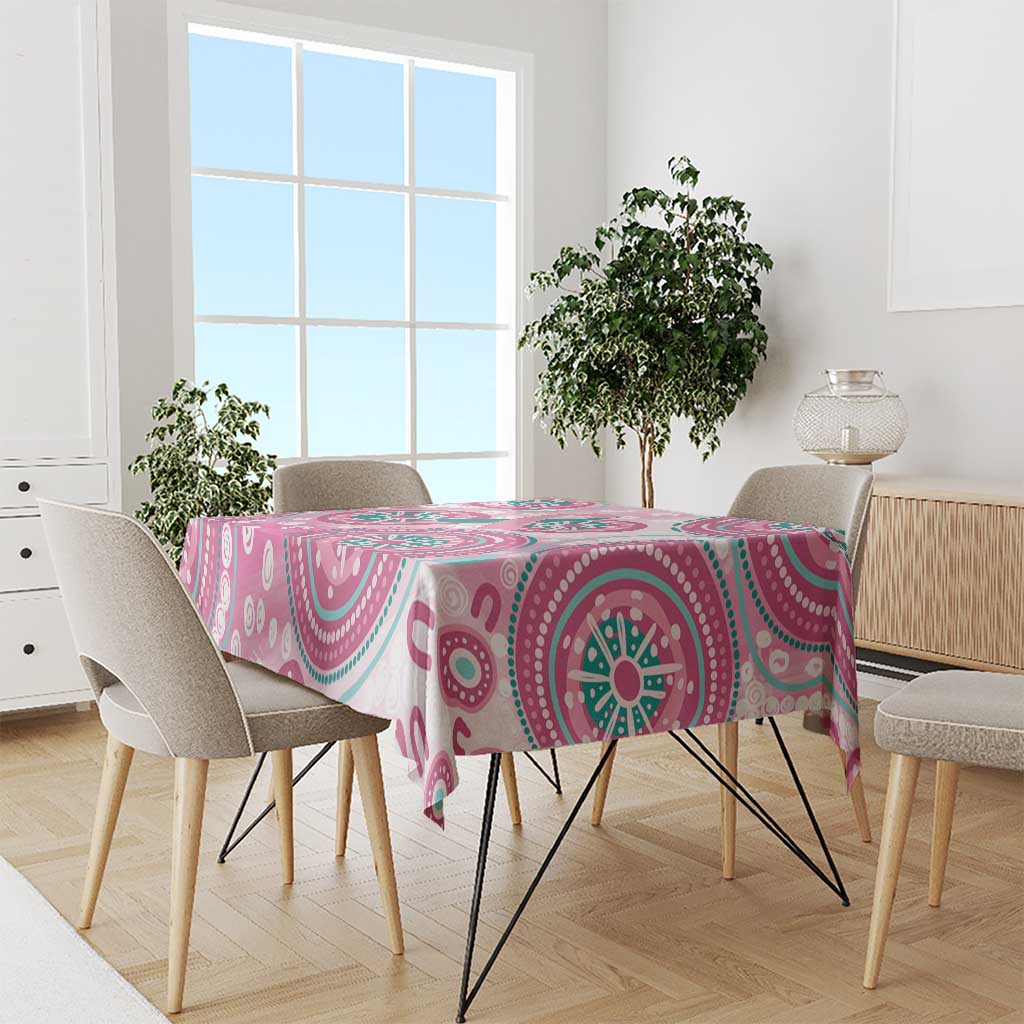 Hereditary Breast Cancer Awareness Australia Indigenous Tablecloth Previvor - Aussie Hoodie