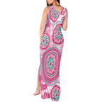 Hereditary Breast Cancer Awareness Australia Indigenous Tank Maxi Dress Previvor - Aussie Hoodie