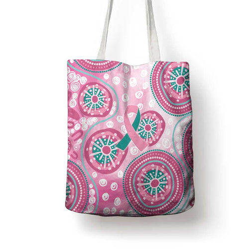 Hereditary Breast Cancer Awareness Australia Indigenous Tote Bag Previvor - Aussie Hoodie