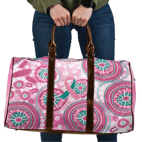 Hereditary Breast Cancer Awareness Australia Indigenous Travel Bag Previvor - Aussie Hoodie