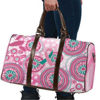 Hereditary Breast Cancer Awareness Australia Indigenous Travel Bag Previvor - Aussie Hoodie