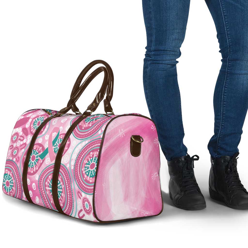 Hereditary Breast Cancer Awareness Australia Indigenous Travel Bag Previvor - Aussie Hoodie
