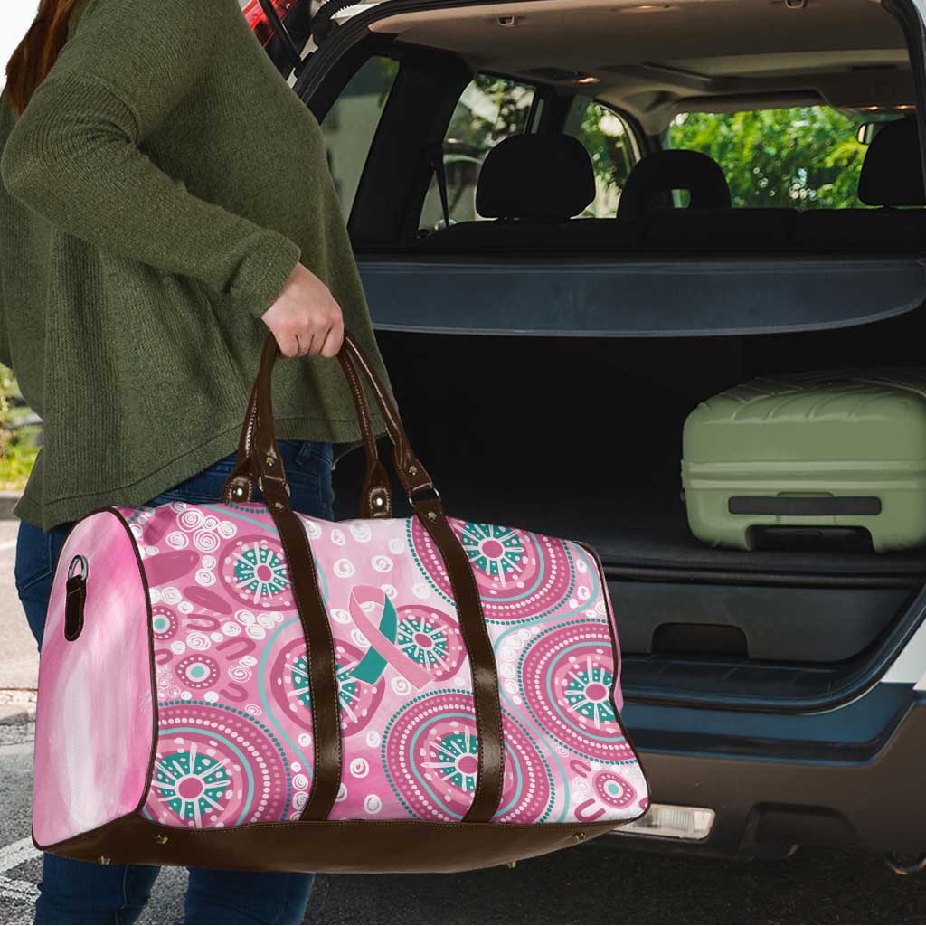 Hereditary Breast Cancer Awareness Australia Indigenous Travel Bag Previvor - Aussie Hoodie