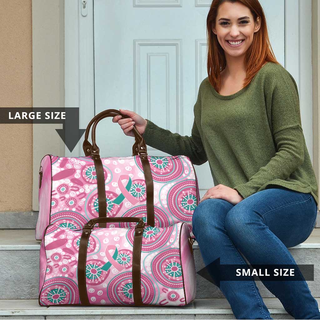 Hereditary Breast Cancer Awareness Australia Indigenous Travel Bag Previvor - Aussie Hoodie