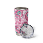 Personalized Hereditary Breast Cancer Awareness Australia Indigenous Tumbler Cup Previvor - Aussie Hoodie