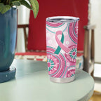 Personalized Hereditary Breast Cancer Awareness Australia Indigenous Tumbler Cup Previvor - Aussie Hoodie
