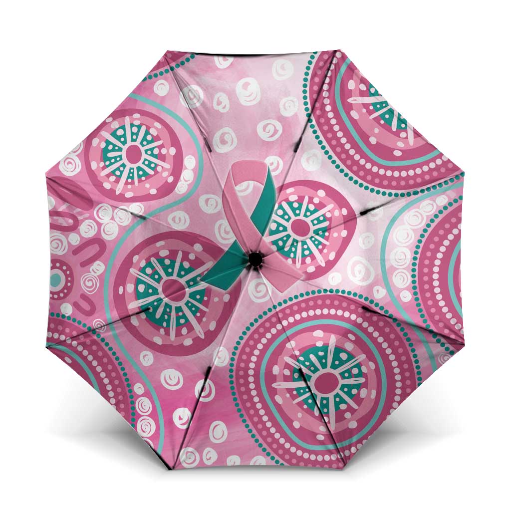 Hereditary Breast Cancer Awareness Australia Indigenous Umbrella Previvor - Aussie Hoodie