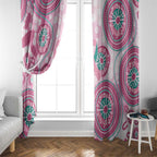 Hereditary Breast Cancer Awareness Australia Indigenous Window Curtain Previvor - Aussie Hoodie