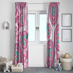 Hereditary Breast Cancer Awareness Australia Indigenous Window Curtain Previvor - Aussie Hoodie
