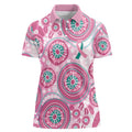 Hereditary Breast Cancer Awareness Australia Indigenous Women Polo Shirt Previvor - Aussie Hoodie