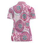 Hereditary Breast Cancer Awareness Australia Indigenous Women Polo Shirt Previvor - Aussie Hoodie