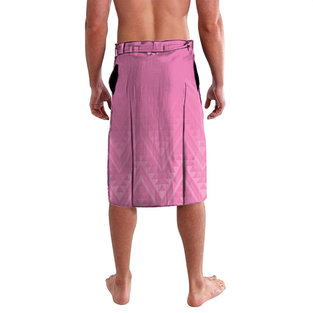 New Zealand Ta Moko Silver Fern Pink Lavalava Taniko Taniwha Motifs