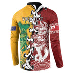 Mate Ma'a Tonga Vs Australia Rugby Personalized Button Sweatshirt Special Mascots