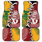 Mate Ma'a Tonga Vs Australia Rugby Personalized Car Mats Special Mascots