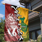 Mate Ma'a Tonga Vs Australia Rugby Personalized Garden Flag Special Mascots